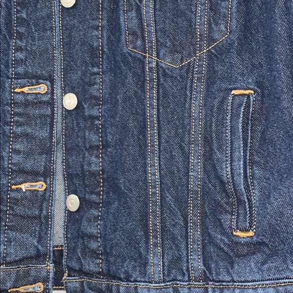 LEVI'S Logo Trucker Logo Denim jacket HOST PICK🎉🎊 - Picture 7 of 9